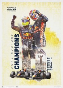 Kunstdruk Oracle Red Bull Racing - F1® World Constructors' Champions - 2023, Automobilist