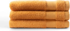 Handdoek Hotel Collectie - 70x140 - 3 stuks - okergeel