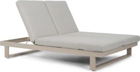 Lifestyle Garden Furniture Massimo Ligbed Met Kussen Loft/sandy Aluminium Taupe
