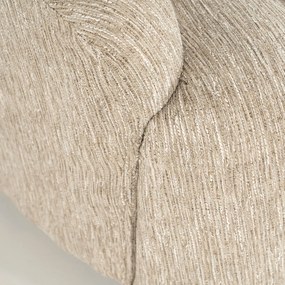 By-Boo Sogno Schelpvormig Fauteuil Taupe