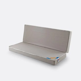 Schuimstofmatras met latexrug, speciaal voor slaapbanken, 14 cm hoog