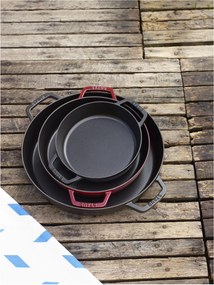 Staub Pans Koekenpan met 2 handgrepen 20 cm, Zwart - Pans - Staub