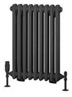 Eastbrook Rivassa 2 koloms radiator 40x60cm staal 567W antraciet