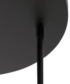 Smart plafondlamp zwart incl. 3 Wifi G95 - Facil