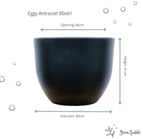 Pot Eggy Antraciet