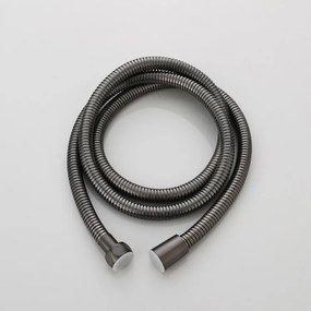 Saniclear Plus inbouw badkraan met 20cm uitloop en staafhanddouche verouderd ijzer - gunmetal