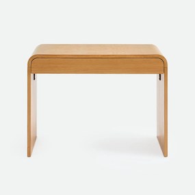 Bureau, eikenfineer, 1 lade, VENCE