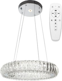 Crystal LED Plafondlamp APP1040-CP afstandsbediening