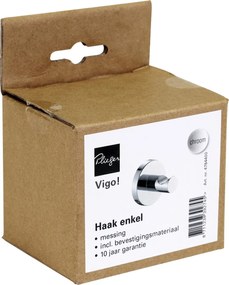 Plieger Vigo handdoekhaak enkel chroom