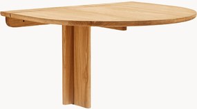 Houten inklapbare eettafel Trefoil, B 75 cm