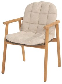 4 Seasons Outdoor Samos tuinstoel teak SALE  Tuinstoel    beige weerbestendig