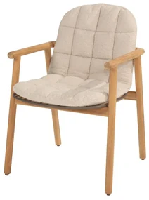 4 Seasons Outdoor Samos tuinstoel teak SALE  Tuinstoel    beige weerbestendig