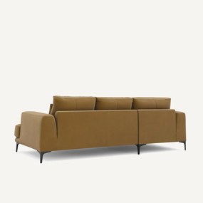 Rechtse hoekbank in linnenfluweel, Marsile