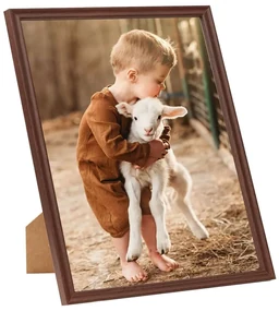 vidaXL Fotolijsten 5 st voor wand of tafel 50x50 cm MDF bruin