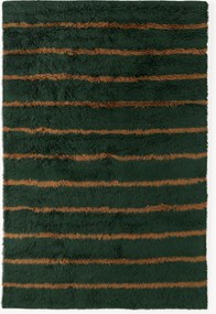 Handgetuft hoogpolig wollen vloerkleed Chaz