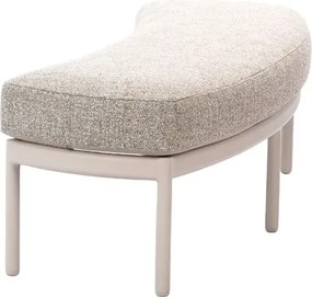 Taste by 4 Seasons Wave low dining 2-zits bankje Linen Voetenbank   beige weerbestendig
