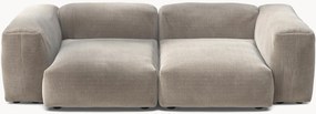 Modulaire fluwelen bank Vetsak (2-zits)