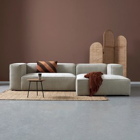 Beige Bank Met Chaise Longue Rechts