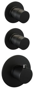 Brauer Black Edition complete inbouw regendouche met staafhanddouche, plafondarm, glijstang en hoofddouche 20cm set 17