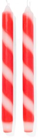 HEMA Lange Kerstkaarsen Ø2.2x29 - 2 Stuks (rood)