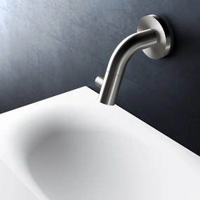 Clou Kaldur inbouw fonteinkraan 7.5cm RVS geborsteld