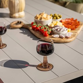 Garden Impressions Senja lounge dining set 4-delig rechts - valley sand