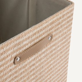 Kubusvormige mand van gevlochten papier, Osha