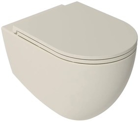 Sapho Infinity randloos toilet 53x36,5cm ivoor