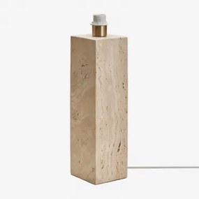 Davise Tafellampvoet In Travertijn Travertine - Sklum