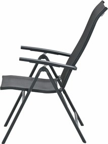 Garden Impressions Siena tuinstoel verstelbaar - donker grijs