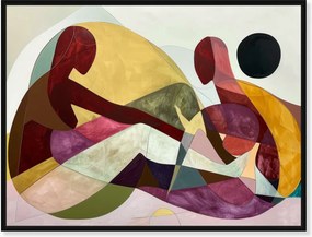 Ingelijste canvasprint Harmony of Two