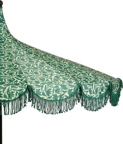 Edelman Kelly stokparasol donker groen - Ø235 x 238 cm