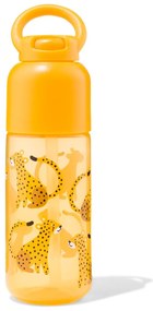 HEMA Waterfles Met Rietje Cheeta 300ml