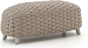 Voetenbank tuin | Manifesto Pergine | Rope (touw) | Taupe/Bruin | 110x30cm | Kees Smit Tuinmeubelen