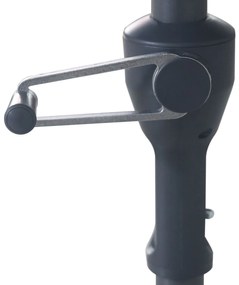 Camello Valerio Stokparasol Xm (excl.voet) Aluminium Grijs