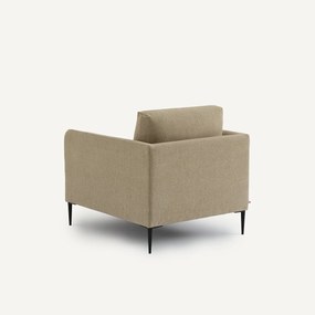 Fauteuil, van gerecycled chenille, OSCAR, ontwerp door Emmanuel Gallina