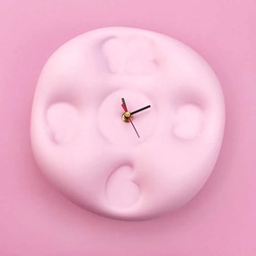 Teun Zwets - Bubble Clock Roze