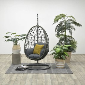 Garden Impressions Hangstoel Panama hangstoel ei - rope mos groen