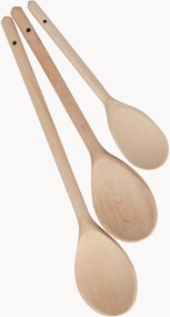 Beukenhouten lepelset KitchenCraft, 3-delig