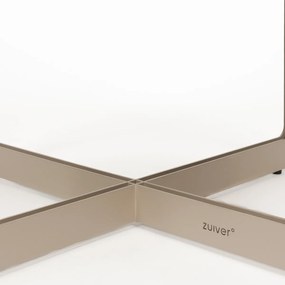 Zuiver Centre Round Beige Ronde Design Salontafel Beige - 68 X 68cm.