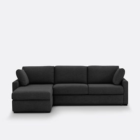 Hoekbank, omvormbaar, 4-zit, polyester, Comfort Bultex®, TIMOR