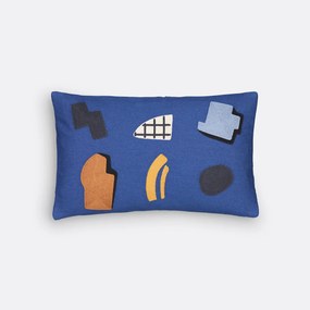 Rechthoekige kussenhoes in katoen, Walter