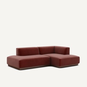 Rechter hoekbank in fluweel, Jacopo