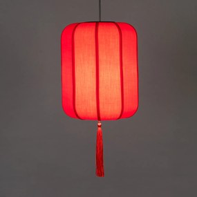 Dutchbone Suoni Chinese Lampion Hanglamp - Rood S