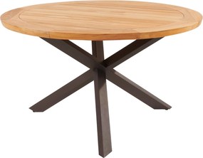 Prado dining tuintafel 130x75 cm rond teak terre Taste 4SO
