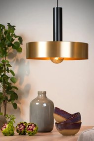 Lucide Giada hanglamp 50cm 1x E27 goud mat