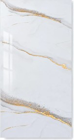 PVC Marmer Paneel Bianco Vein Gold 260x122x0,3cm