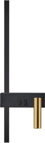 WANDLAMP APP1439-W RIGHT BLACK GOLD