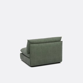 Zitelement voor modulaire sofa, in gestructureerde stof, Malo