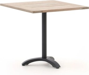 Tuin eettafel Bellagio  | Vierkant  | Tuintafel Kunststof | 80x80cm | 2 personen | Kees Smit Tuinmeubelen